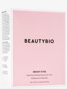 BeautyBio FIRE! NIB! Bright Eyes Depuffing & Brightening Eye Gels 15 Pairs. R2S!